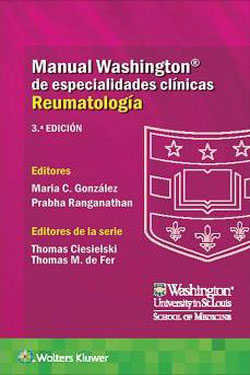 Manual Washington de Especialidades Clínicas. Reumatología